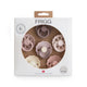 FRIGG 6-Pack Pacifiers - Silicone Size 2 - Blooming Love