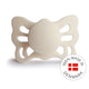 FRIGG Anatomical Pacifier - Butterfly Silicone Size 1 - Cream