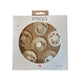 FRIGG 6-Pack Pacifiers - Silicone Size 2 - Cinnamon Charm