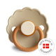 FRIGG Round Pacifier - Daisy Latex Size 2 - Desert