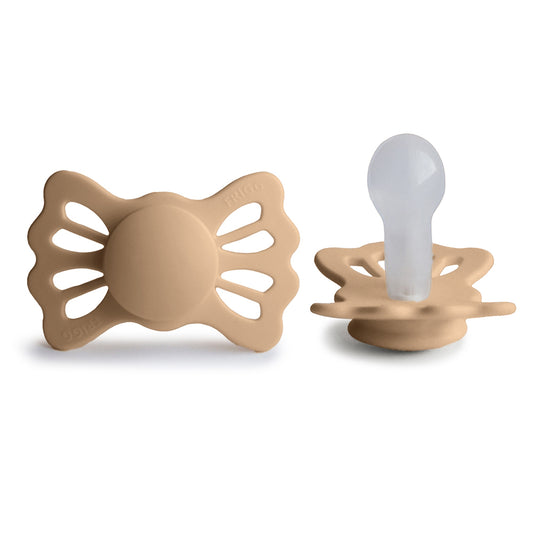 FRIGG Symmetrical Pacifier - Lucky Silicone Size 2 - Croissant