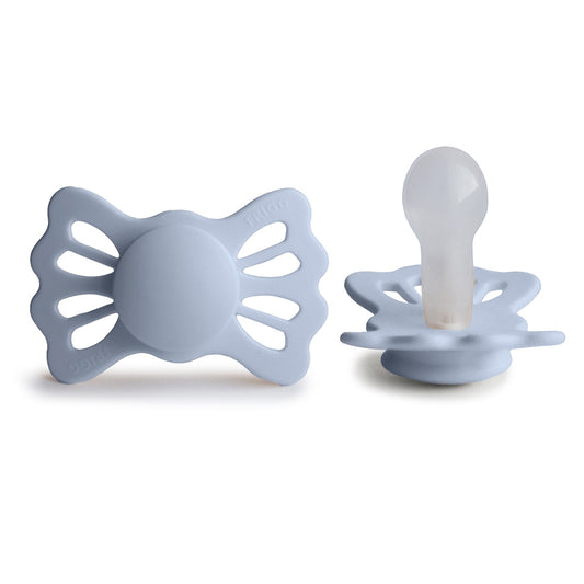 FRIGG Symmetrical Pacifier - Lucky Silicone Size 2 - Powder Blue