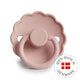 FRIGG Round Pacifier - Daisy Silicone Size 2 - Blush