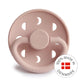 FRIGG Round Pacifier - Moon Phase Silicone Size 1 - Blush