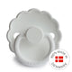 FRIGG Round Pacifier - Daisy Silicone Size 1 - Bright White
