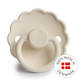 FRIGG Round Pacifier - Daisy Silicone Size 1 - Cream