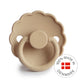 FRIGG Round Pacifier - Daisy Silicone Size 1 - Croissant