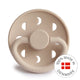 FRIGG Round Pacifier - Moon Phase Silicone Size 1 - Croissant