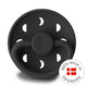 FRIGG Round Pacifier - Moon Phase Silicone Size 1 - Jet Black