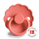 FRIGG Round Pacifier - Daisy Silicone Size 1 - Poppy
