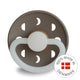 FRIGG Round Pacifier - Moon Phase Night Latex Size 2 - Portobello
