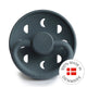 FRIGG Round Pacifier - Moon Phase Silicone Size 1 - Slate