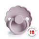 FRIGG Round Pacifier - Daisy Silicone Size 1 - Soft Lilac