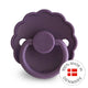 FRIGG Round Pacifier - Daisy Silicone Size 1 - Violet Dream
