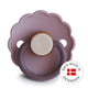 FRIGG Round Pacifier - Daisy Latex Size 1 - Lavender Haze