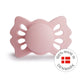 FRIGG Symmetrical Pacifier - Lucky Silicone Size 1 - Baby Pink