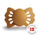 FRIGG Symmetrical Pacifier - Lucky Silicone Size 1 - Honey Gold