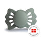 FRIGG Symmetrical Pacifier - Lucky Silicone Size 1 - Sage