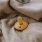 FRIGG Round Pacifier - Rope Latex Size 1 - Honey Gold