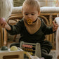 FRIGG Round Pacifier - Rope Latex Size 1 - Honey Gold