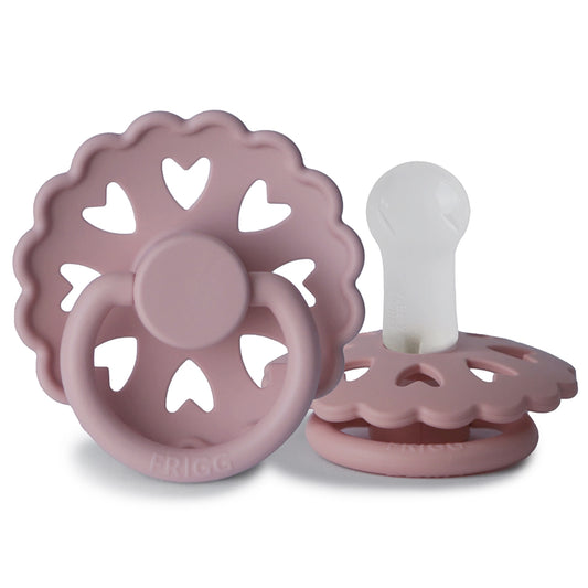 FRIGG Round Pacifier - Fairytale X H.C. Andersen Silicone Size 2 - The Little Mermaid