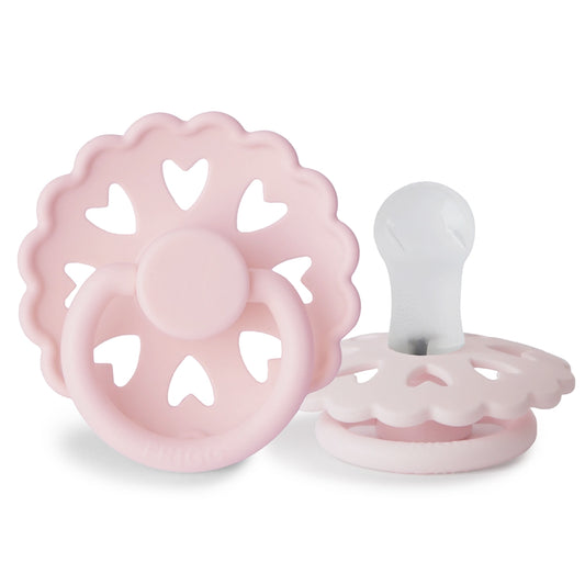FRIGG Round Pacifier - Fairytale X H.C. Andersen Silicone Size 1 - The Snow Queen