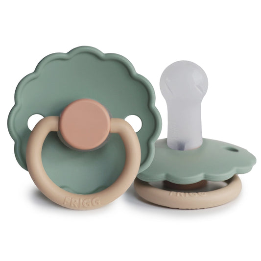 FRIGG Round Pacifier - Daisy Silicone Size 2 - Willow