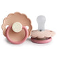 FRIGG Round Pacifier - Daisy Silicone Size 1 - Peony