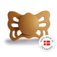 FRIGG Anatomical Pacifier - Butterfly Silicone Size 1 - Honey Gold