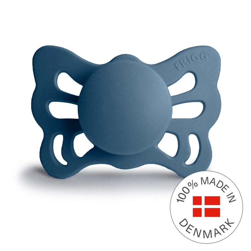 FRIGG Anatomical Pacifier - Butterfly Silicone Size 1 - Ocean View