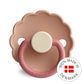 FRIGG Round Pacifier - Daisy Silicone Size 2 - Peony