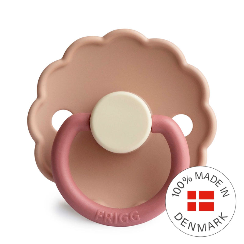 FRIGG Round Pacifier - Daisy Silicone Size 1 - Peony