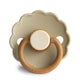 FRIGG Round Pacifier - Daisy Latex Size 1 - Desert