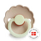 FRIGG Round Pacifier - Daisy Night Latex Size 1 - Croissant