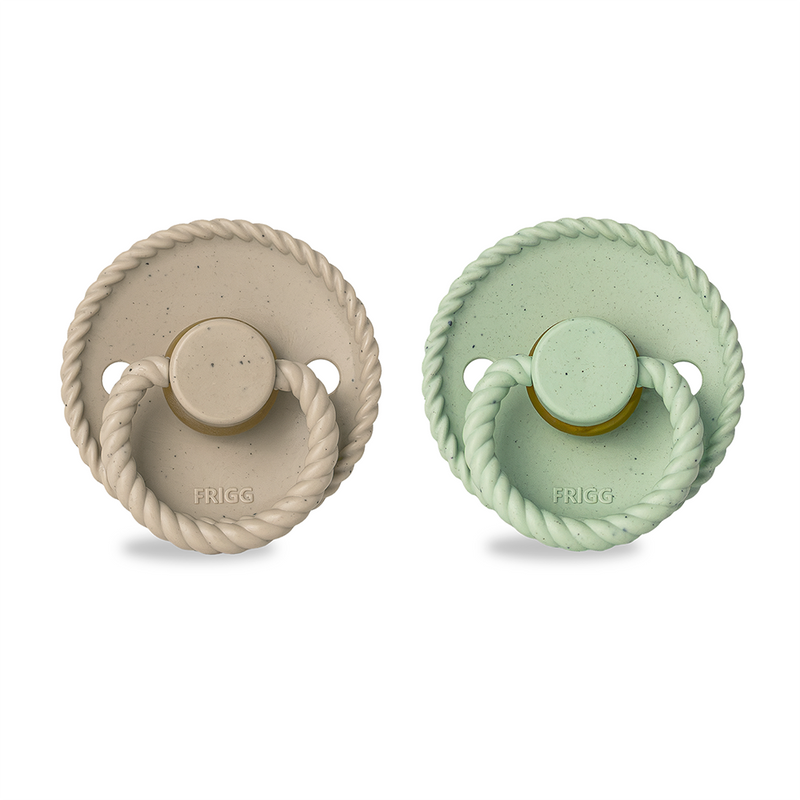 FRIGG Mini Mocha Latex 2-Pack Cappuccino/Matcha Latte - Size 2