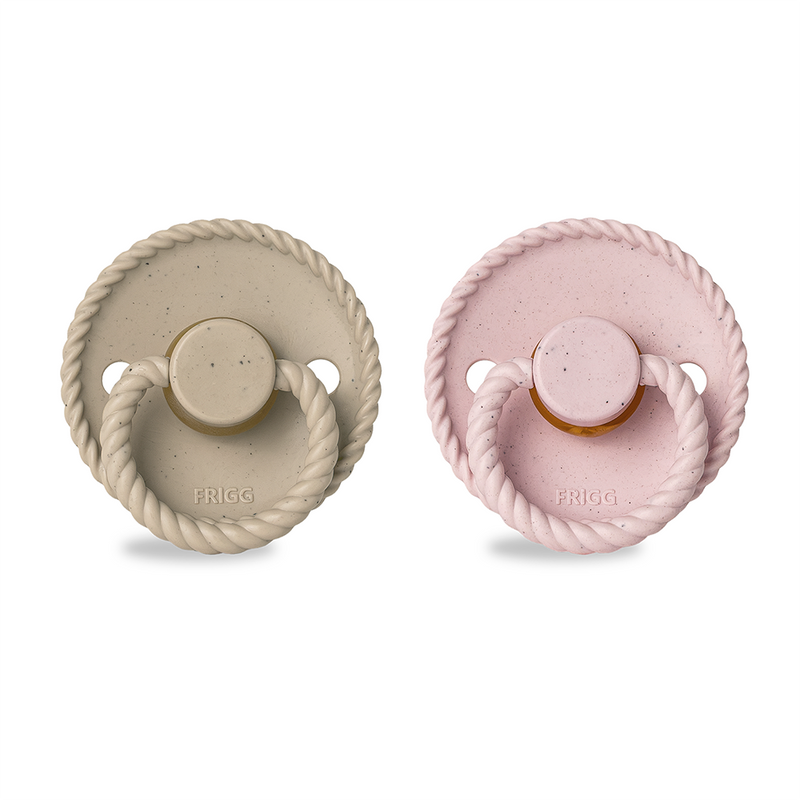 FRIGG Mini Mocha Latex 2-Pack Cappuccino/Rose Latte - Size 2