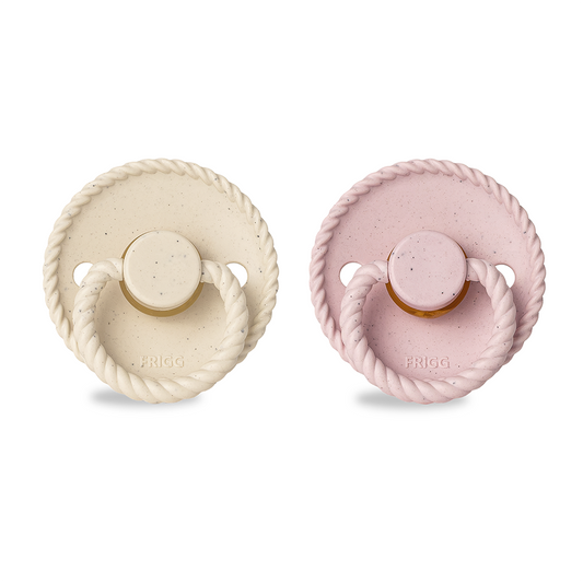 FRIGG Mini Mocha Caoutchouc Naturel Lot de 2 Vanilla Cream/Rose Latte - Taille 2