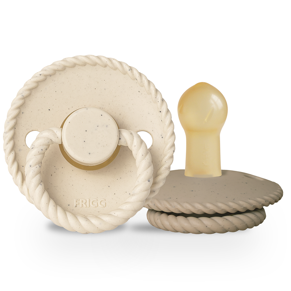 FRIGG Mini Mocha Caoutchouc Naturel Lot de 2 Vanilla Cream/Cappuccino - Taille 2