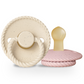 FRIGG Mini Mocha Latex 2-Pack Vanilla Cream/Rose Latte - Size 1
