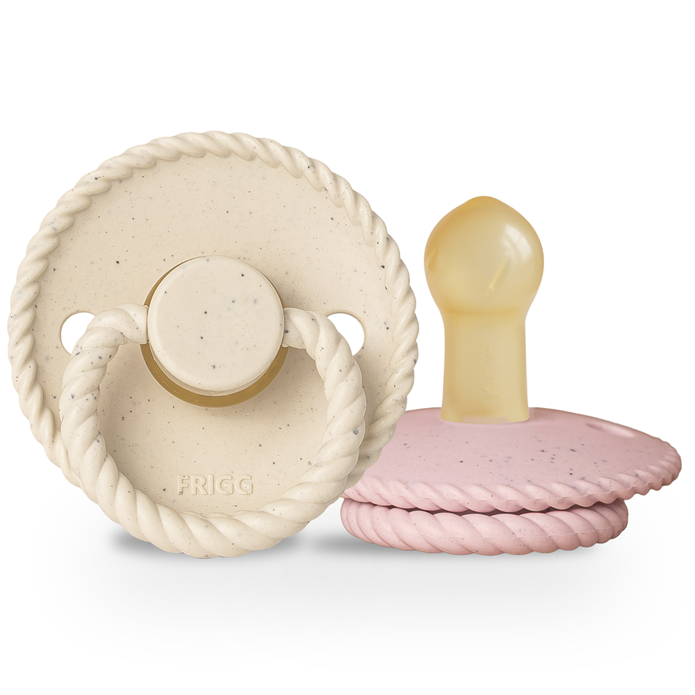 FRIGG Mini Mocha Caoutchouc Naturel Lot de 2 Vanilla Cream/Rose Latte - Taille 2