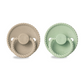 FRIGG Mini Mocha Silicone 2-Pack Cappuccino/Matcha Latte - Size 2