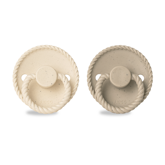 FRIGG Mini Mocha Silicone Lot de 2 Vanilla Cream/Cappuccino - Taille 2