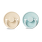 FRIGG Mini Mocha Silicone 2-Pack Vanilla Cream/Iced Mocha - Size 1