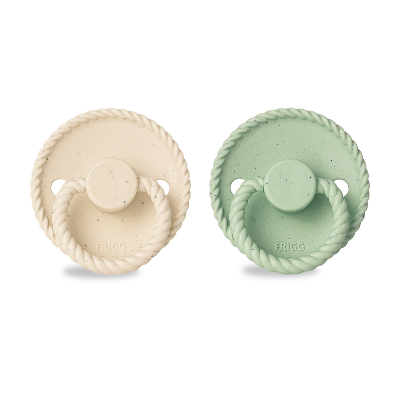 FRIGG Mini Mocha Silicone 2-Pack Vanilla Cream/Matcha Latte - Size 2