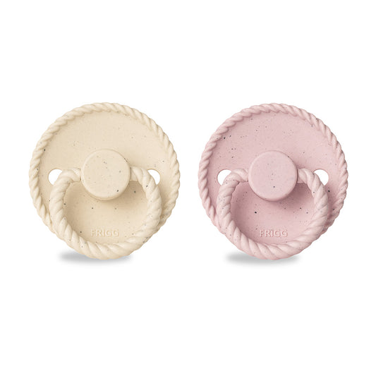 FRIGG Mini Mocha Silicone Lot de 2 Vanilla Cream/Rose Latte - Taille 2