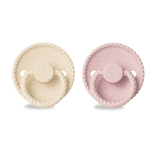 FRIGG Mini Mocha Silicone Lot de 2 Vanilla Cream/Rose Latte - Taille 1