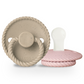 FRIGG Mini Mocha Silicone 2-Pack Cappuccino/Rose Latte - Size 1