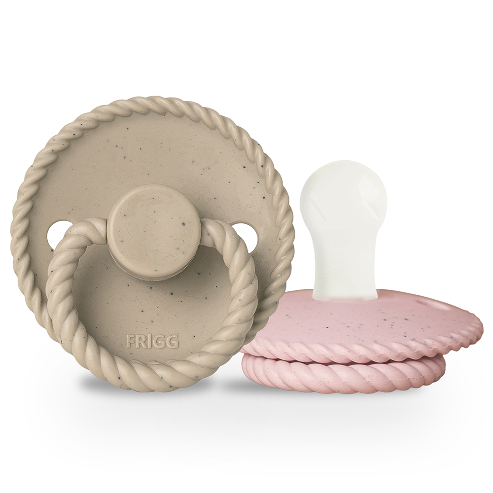 FRIGG Mini Mocha Silicone Lot de 2 Cappuccino/Rose Latte - Taille 1