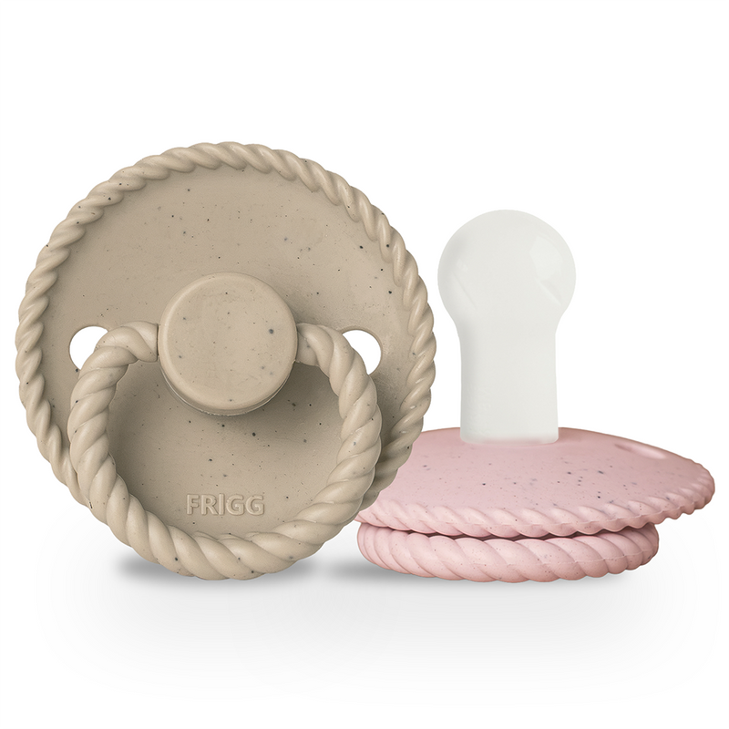FRIGG Mini Mocha Silicone 2-Pack Cappuccino/Rose Latte - Size 2