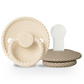 FRIGG Mini Mocha Silicone 2-Pack Vanilla Cream/Cappuccino - Size 2
